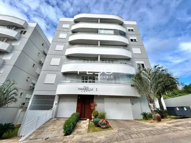 Fachada de um prédio residencial em Lajeado, Brasil.