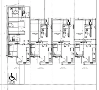 Casa geminada com 1 dormitório, foto 2