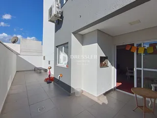 Vista da área externa de um imóvel em Lajeado, Brasil.