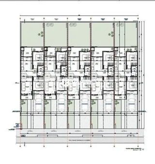 Planta baixa mostrando a distribuição dos cômodos de uma propriedade em Lajeado, Brasil.