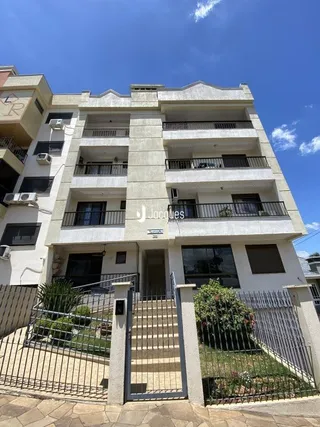 Fachada de um prédio residencial em Lajeado, Brasil.