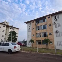 Fachada de um prédio residencial em Lajeado, Brasil.