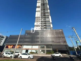 Fachada de um edifício residencial em Lajeado, Brasil.
