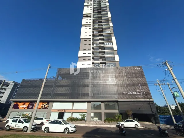 Fachada de um edifício residencial em Lajeado, Brasil.