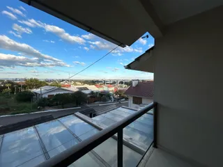 Vista da cidade de Lajeado vista de um terraço.