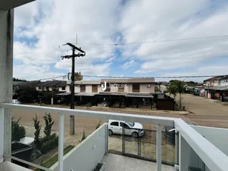 Vista da propriedade em Lajeado, Brasil, mostrando uma rua e edifícios ao fundo.