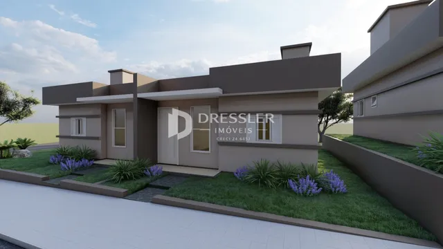 Casa geminada com 2 dormitórios