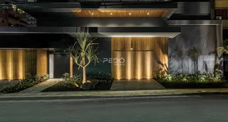 Fachada moderna de um imóvel em Lajeado, Brasil.