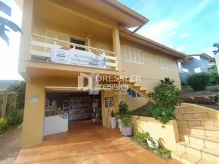 Fachada de uma residência em Lajeado, Brasil.