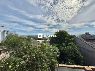 Vista panorâmica da paisagem da região de Lajeado vista de um terraço.