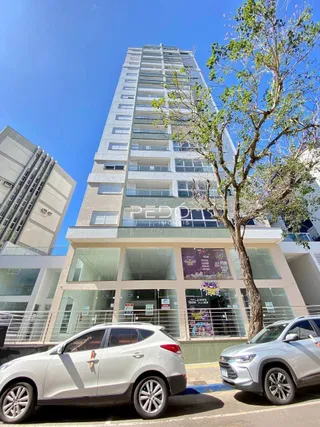 Fachada de um prédio residencial em Lajeado, Brasil.