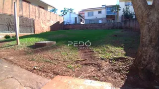 Vista externa de um terreno gramado com muro e vegetação em Lajeado.