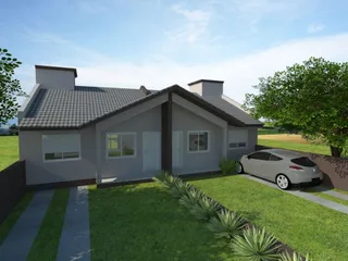Casa geminada com 2 dormitórios, foto 1