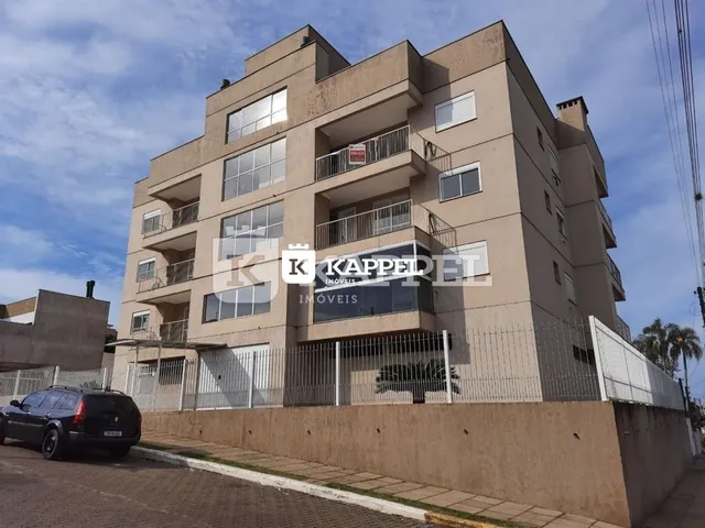 Fachada de um prédio residencial em Lajeado, Brasil.