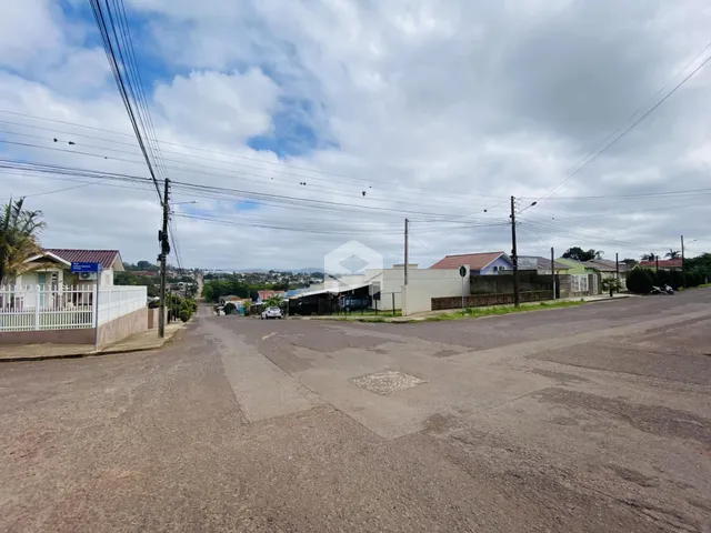 Vista da rua em Lajeado, Brasil.
