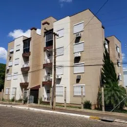 Fachada de um prédio residencial em Lajeado, Brasil.