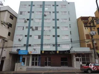 Fachada de um prédio residencial em Lajeado, Brasil.
