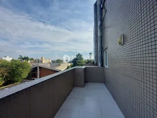 Vista da varanda de um imóvel em Lajeado, Brasil.