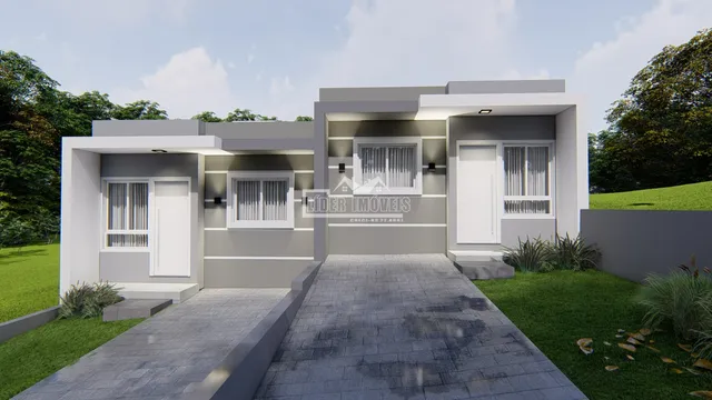 Casa geminada com 2 dormitórios