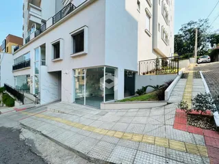 Fachada de um prédio residencial em Lajeado, Brasil.