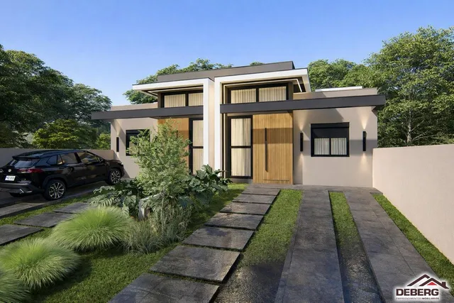 Casa geminada com 2 dormitórios