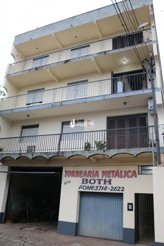 Fachada de um prédio residencial em Lajeado, Brasil.