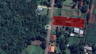 Vista aérea de um lote de terreno em Lajeado, Brasil.