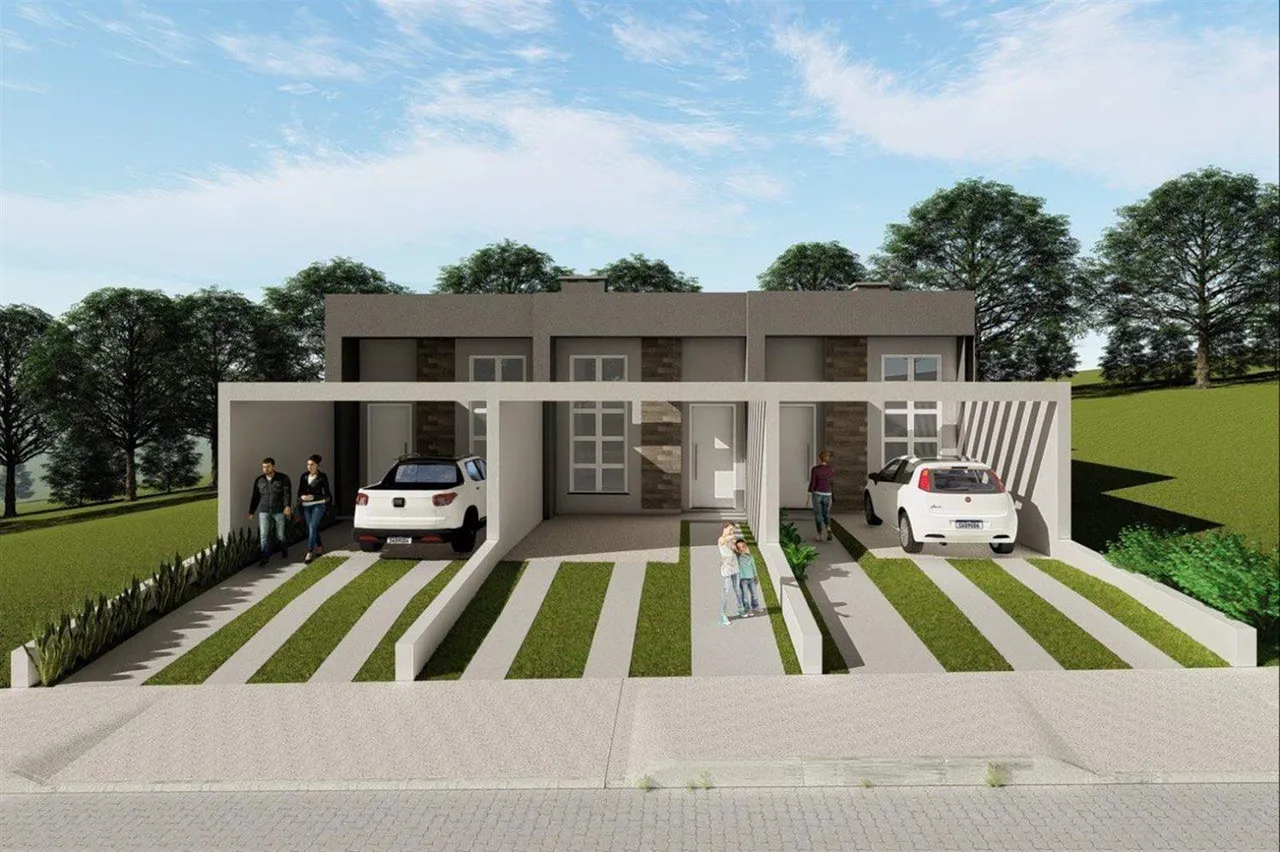 Casa geminada com 2 dormitórios, foto 1