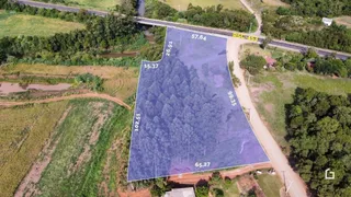 Vista aérea de um lote de terra em Lajeado, Brasil.