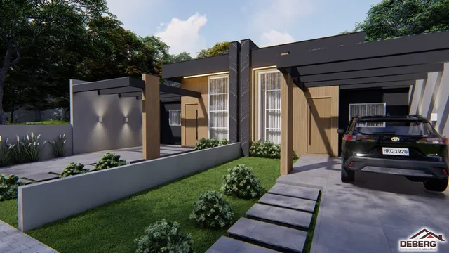 Casa geminada com 2 dormitórios
