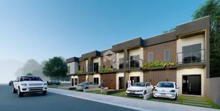 Fachada de um imóvel residencial em Lajeado, Brasil.