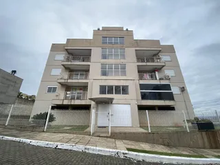 Fachada de um prédio residencial em Lajeado, Brasil.