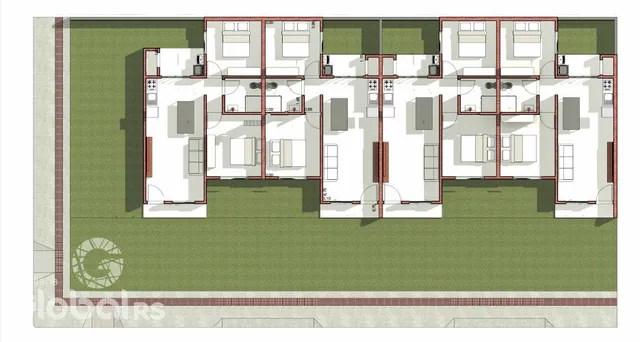 Casa geminada com 2 dormitórios, foto 2