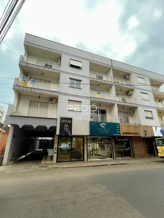 Fachada de um prédio residencial em Lajeado, Brasil.