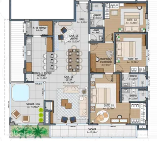 Cobertura com 3 dormitórios, foto 12