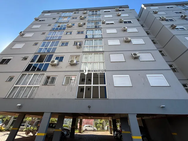 Fachada de um prédio residencial em Lajeado, Brasil.