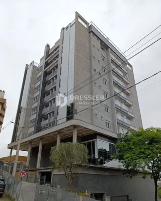 Fachada de um prédio residencial em Lajeado, Brasil.