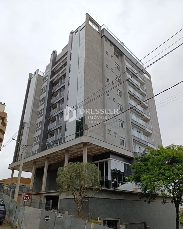 Fachada de um prédio residencial em Lajeado, Brasil.
