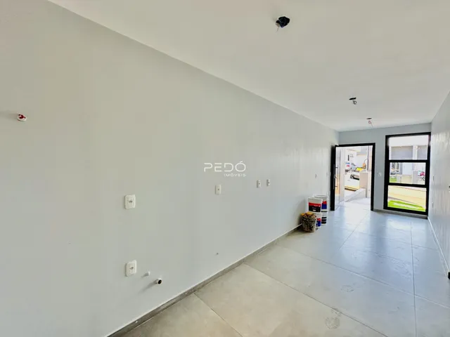Hall de entrada de um imóvel em Lajeado, Brasil.