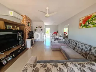 A sala de estar de uma residência em Lajeado, Brasil.