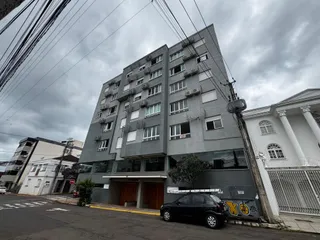 Vista externa de um prédio residencial em Lajeado, Brasil.
