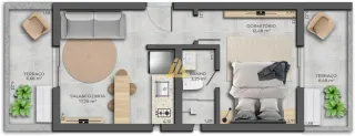 Apartamento com 1 dormitório, foto 27