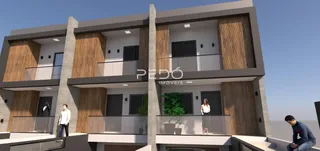 Fachada moderna de um imóvel residencial em Lajeado.