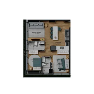 Apartamento com 2 dormitórios, foto 18
