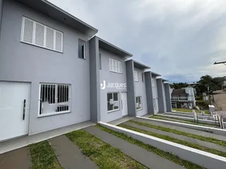 Fachada de um imóvel residencial em Lajeado, Brasil.