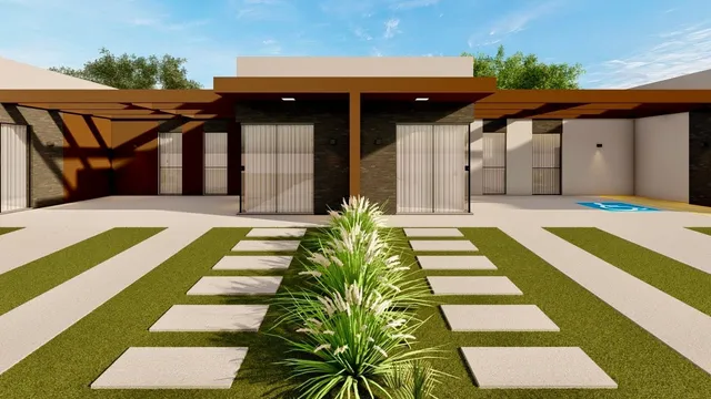 Casa geminada com 2 dormitórios