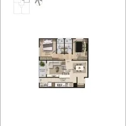Apartamento com 2 dormitórios, foto 14