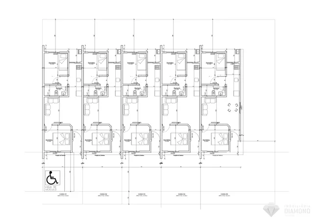 Casa geminada com 3 dormitórios, foto 2