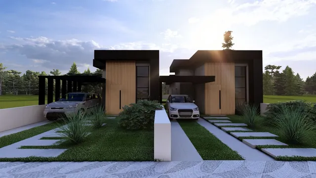 Casa geminada com 2 dormitórios