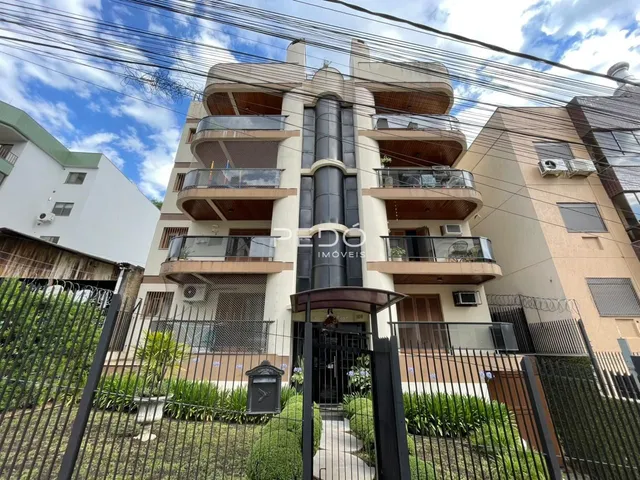 Fachada de um prédio residencial em Lajeado, Brasil.